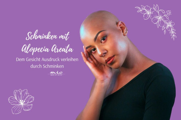 Schminken mit Alopecia Areata, Kreisrunder Haarausfall